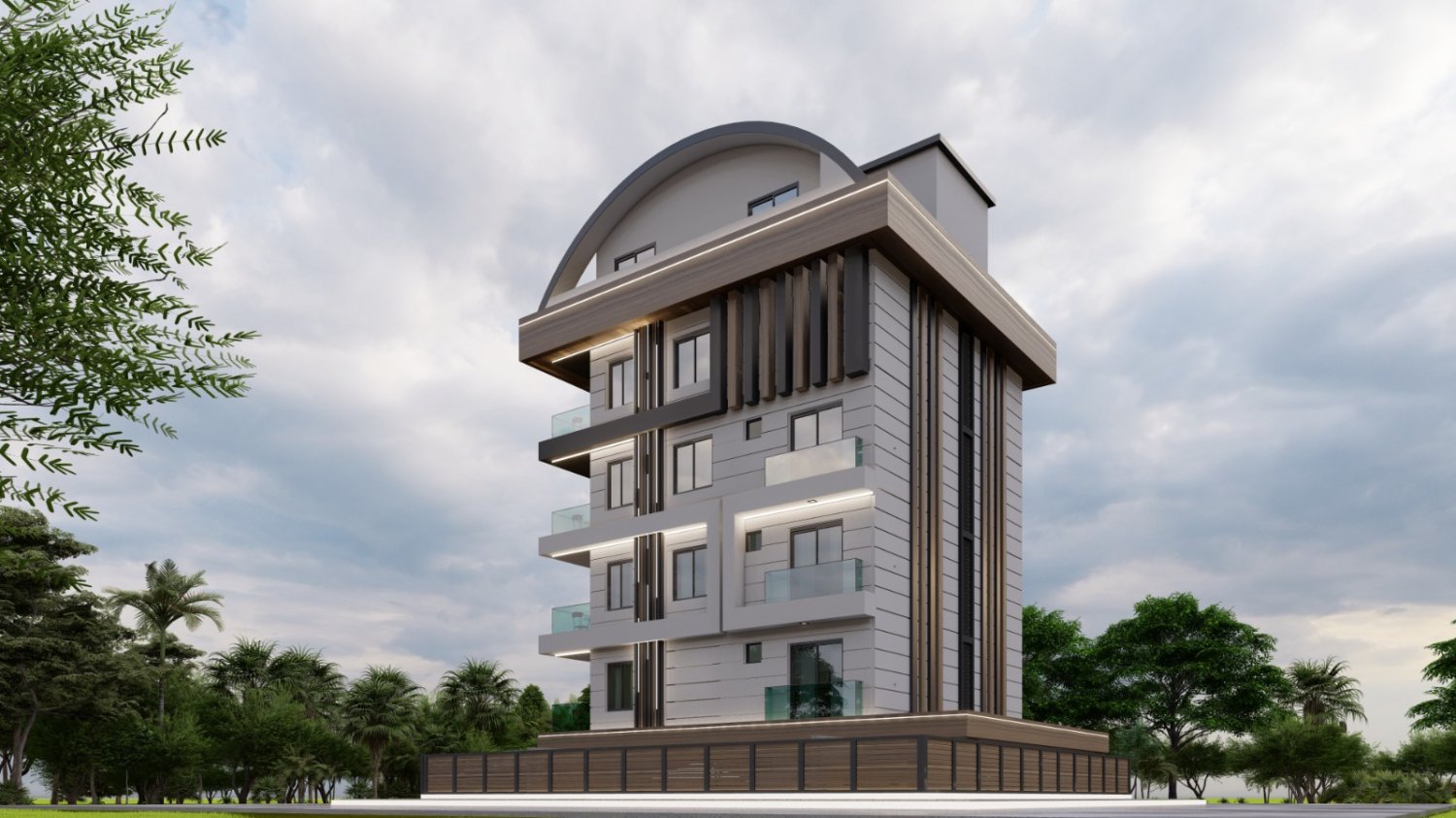 Apartment 1+1 in Bektas, Turkey No. 1825