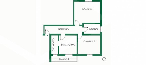 3 rooms Apartment in Bologna, Italy No. 21386 19