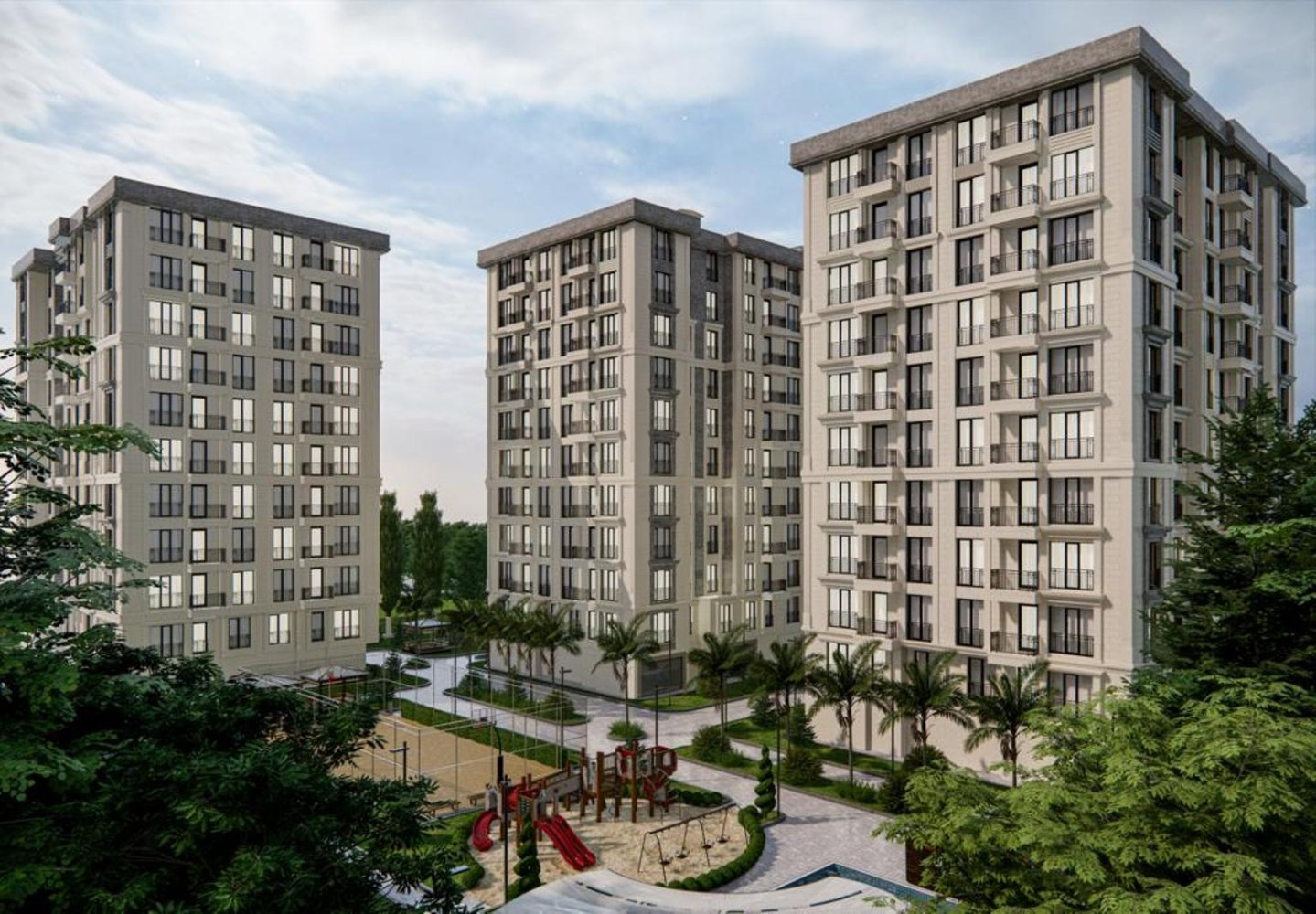 Apartment 2+1 in Istanbul, Turkey No. 24135