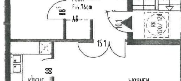Квартира с 2 комнатами в Ланквиц, Германия № 42743 6
