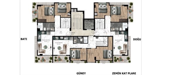 2 rooms Apartment in Alanya, Turkey No. 21751 13