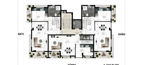 2 rooms Apartment in Alanya, Turkey No. 21751 12