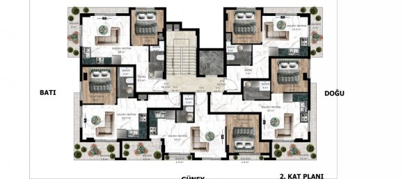 2 rooms Apartment in Alanya, Turkey No. 21751 14