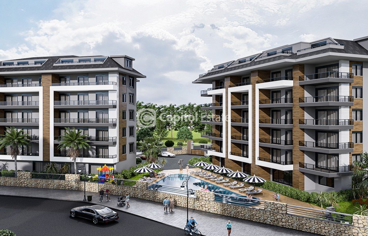 Apartamento 2+1 em Antalya, Turkey N.º 6748