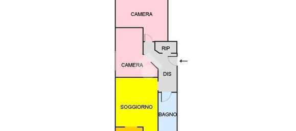 3 rooms Apartment in Rivoli, Italy No. 106371 24
