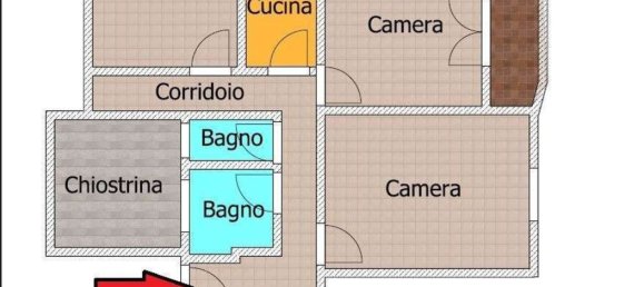 Квартира с 3 спальнями в Мессина, Италия № 318457 12