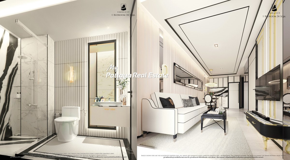 1 Schlafzimmer Eigentumswohnung in Pattaya, Thailand, Nr. 11823