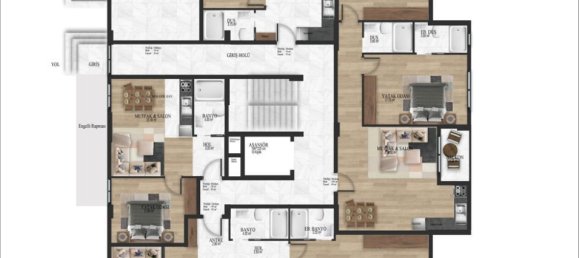 Apartment 1+1 in Mersin, Turkey No. 15357 10