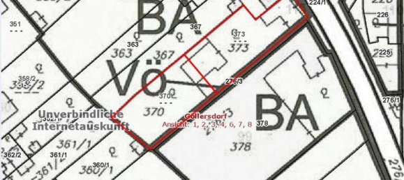 1723m² Land in Gollersdorf, Austria No. 101278 3