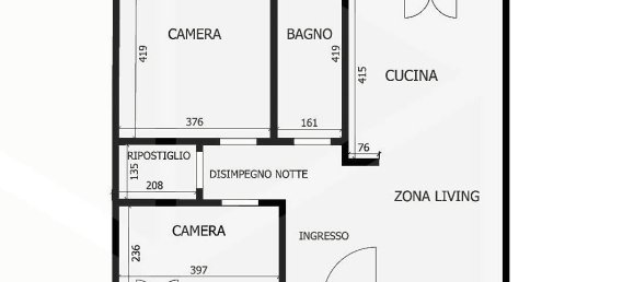 3غرفة شقة في Triggiano, Italy رقم 23961 3