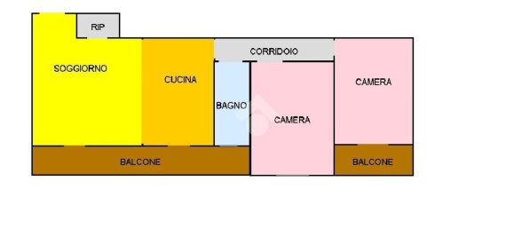 3-salle Appartement à Casoria, Italy No. 172640 21