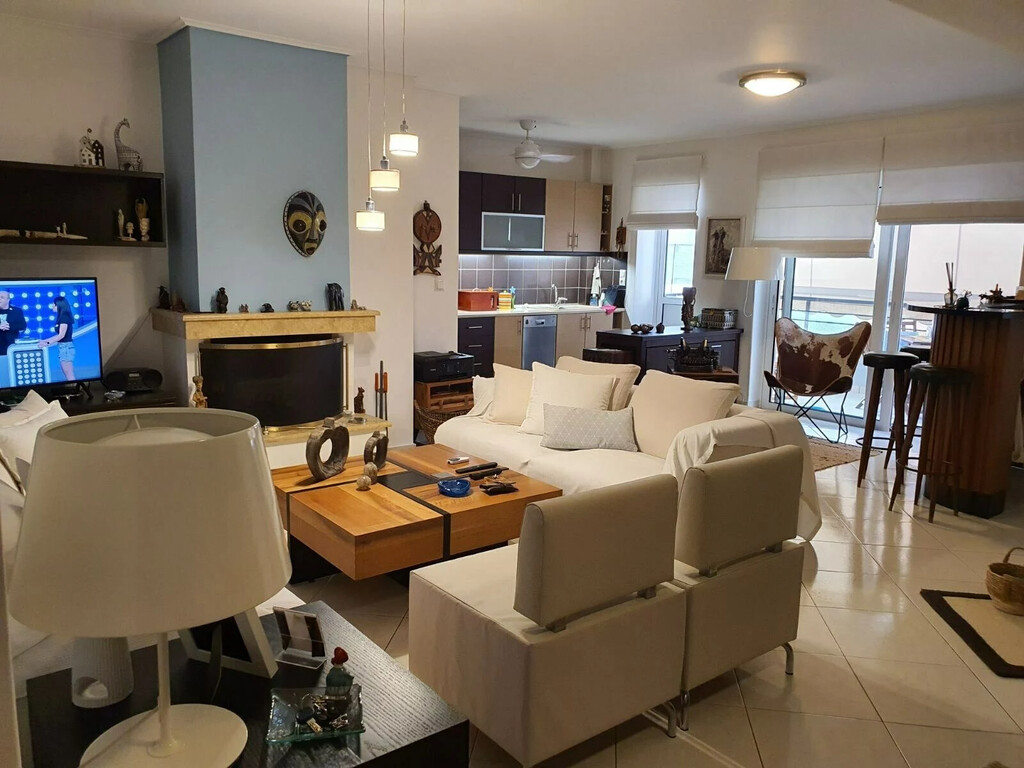 Квартира с 2 спальнями в Мосхатон, Греция № 2808