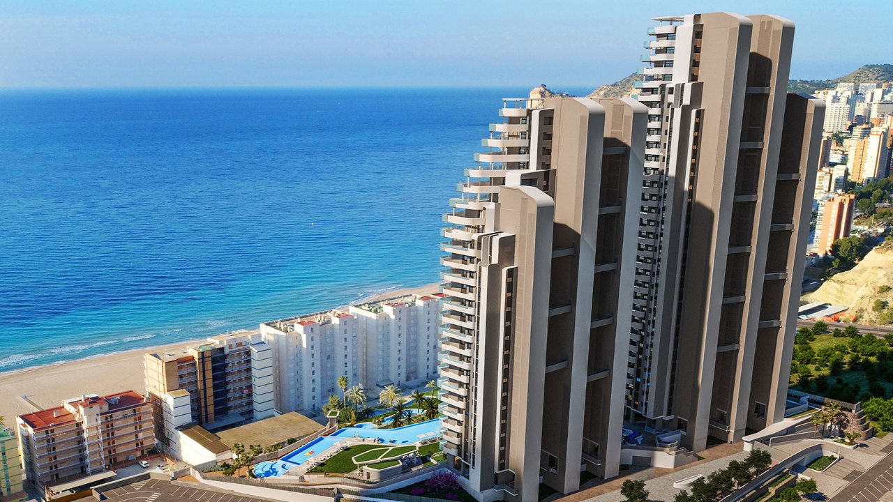 1 bedroom Apartment in Benidorm, Spain No. 3738