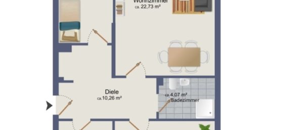 2 chambres Appartement à Wandsbek, Germany No. 28419 12