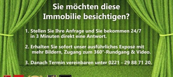 Дуплекс с 1 спальней в Кёльн, Германия № 135373 2