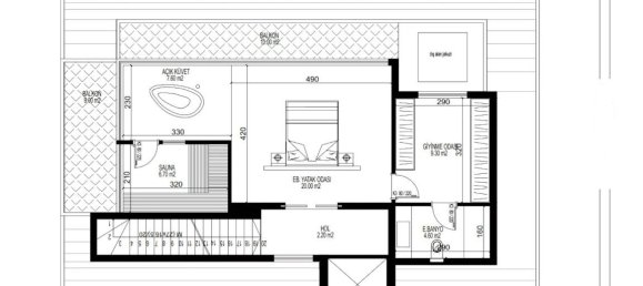 6 rooms Villa in Kargicak, Turkey No. 9792 22