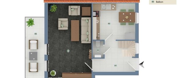 1 bedroom Duplex in Furstenfeldbruck, Germany No. 181526 20