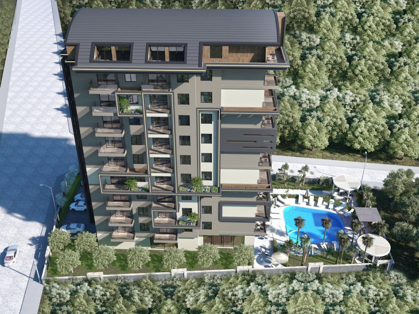 Apartment 2+1 in Alanya, Turkey No. 22709