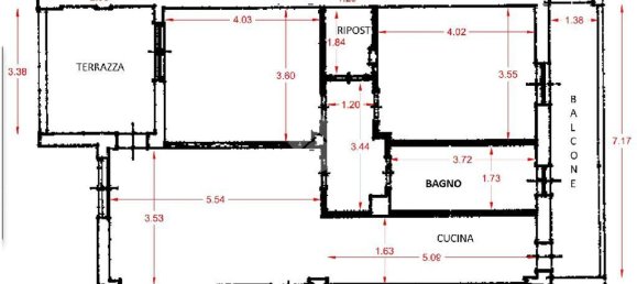 4غرفة شقة في Prato, Italy رقم 271878 16