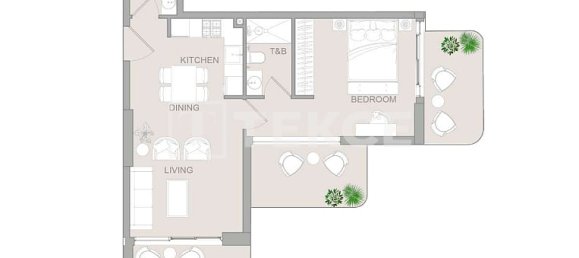 1 chambre appartement à vendre à Jumeirah Village Circle, Dubai, UAE № 68493 23