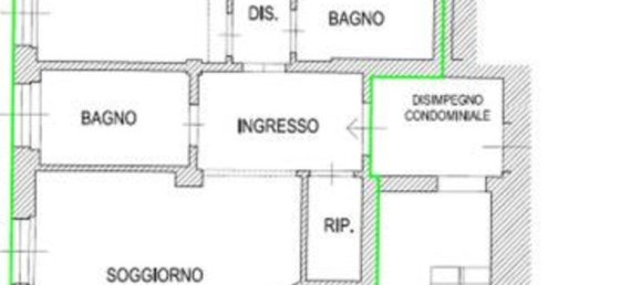 2 rooms Apartment in Florence, Italy No. 277117 12