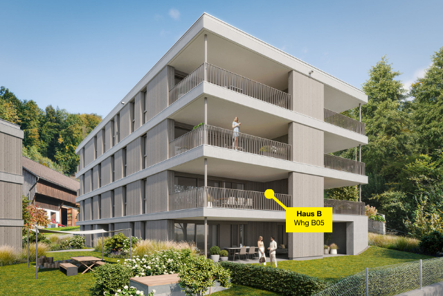 3 rooms Apartment in Dornbirn, Austria No. 242310