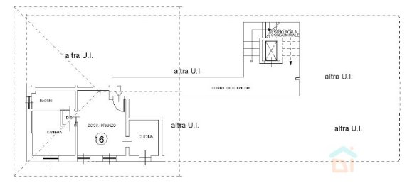 2غرفة شقة في Udine, Italy رقم 68829 21