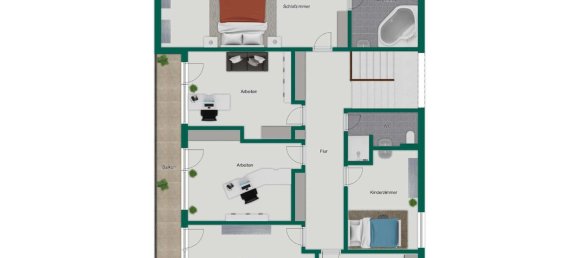 Здание с 9 спальнями в Баден-Баден, Германия № 66154 5