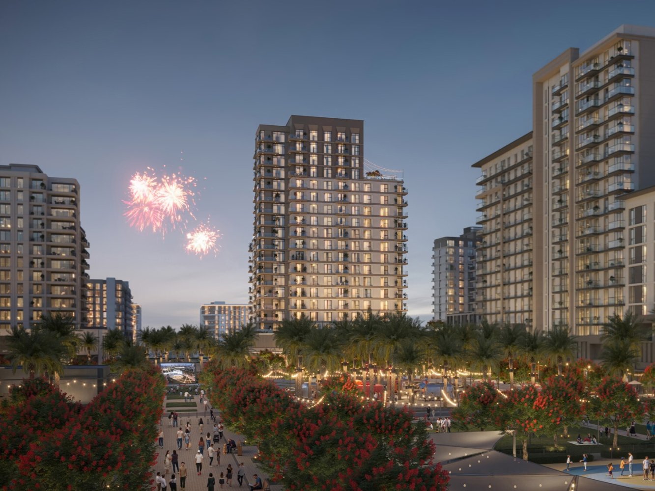 1 غرف نوم شقة في Town Square, UAE رقم 121369