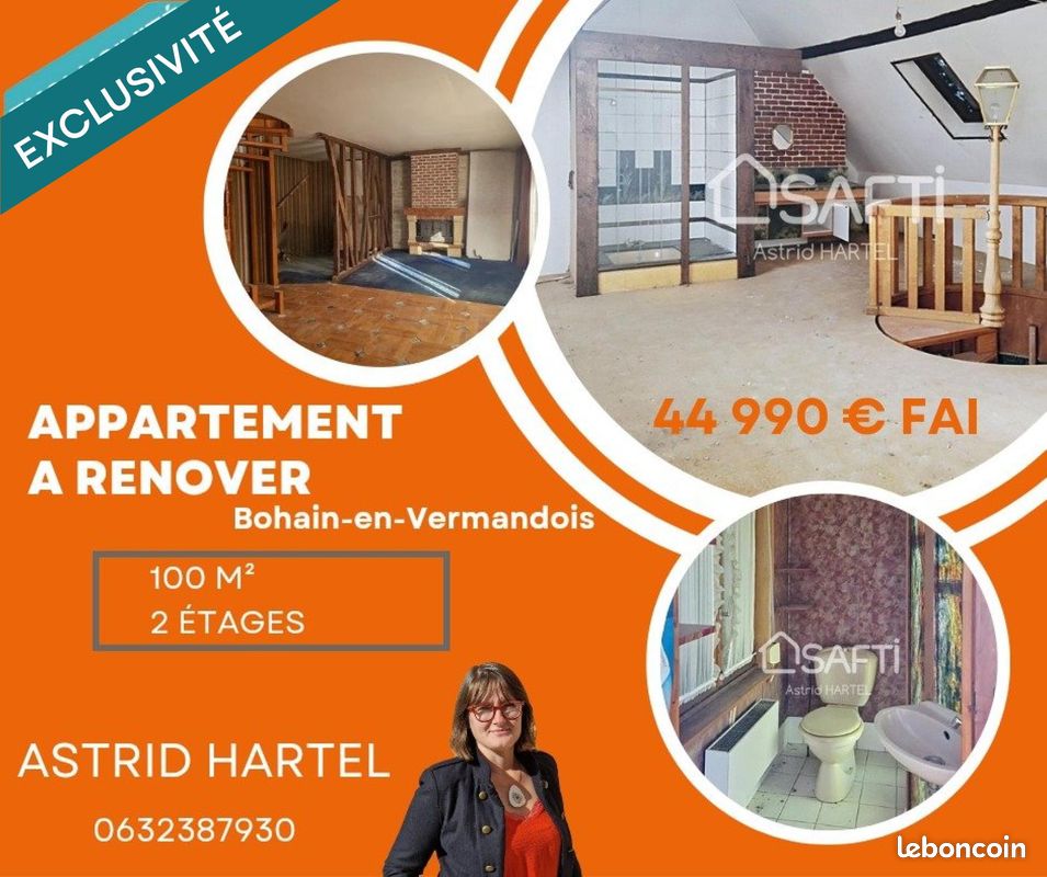 1 Schlafzimmer Wohnung in Bohain-en-Vermandois, France, Nr. 228635