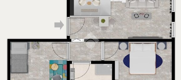 3 rooms Apartment in Magenta, Italy No. 133382 16