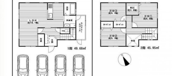 3 bedrooms House in Aichi, Japan No. 6914 2
