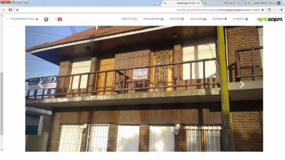 Casa de 2 dormitorios en Mar del Plata, Argentina No. 69363