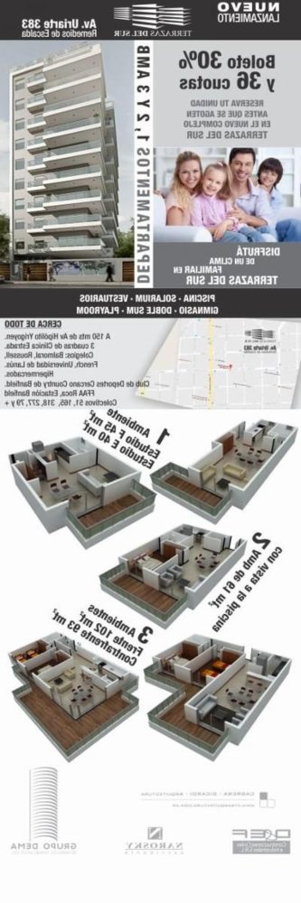 1 chambre Bâtiment à Lanus, Argentina No. 109845