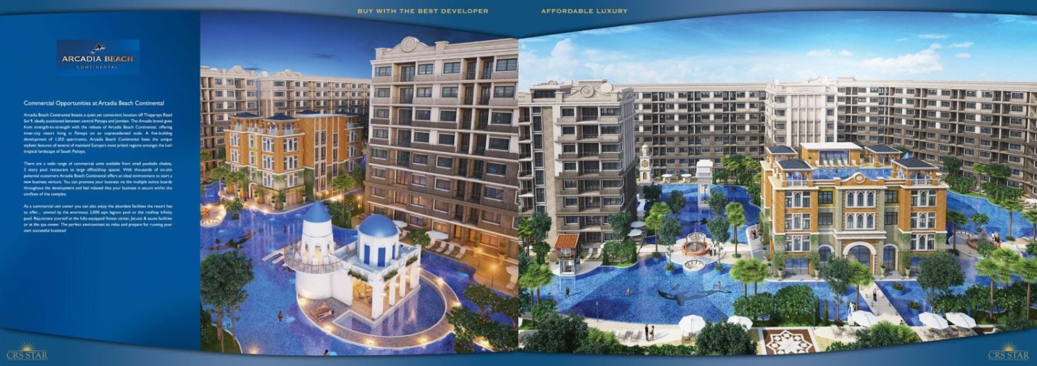 Eigentumswohnung in Pattaya, Thailand 54.04m², Nr. 77840