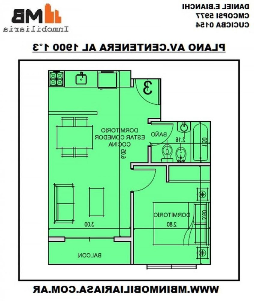 Studio à Buenos Aires, Argentina No. 90376