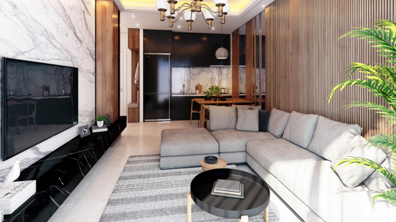 شقة 3+1 في Carmel Park Residence, Avsallar, Turkey رقم 34816