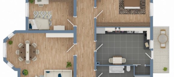 4 Schlafzimmer Wohnung in Ennepe-Ruhr, Germany, Nr. 305625 7