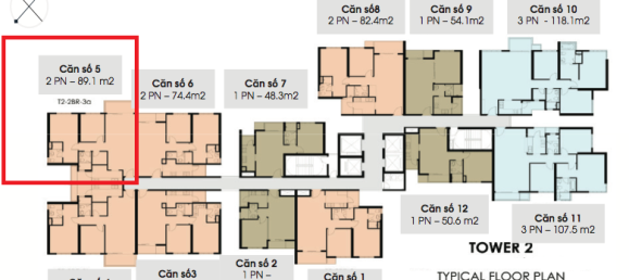 Кондоминиум  с 2 спальнями в VISTA VERDE, Хошимин, Вьетнам № 20168 2