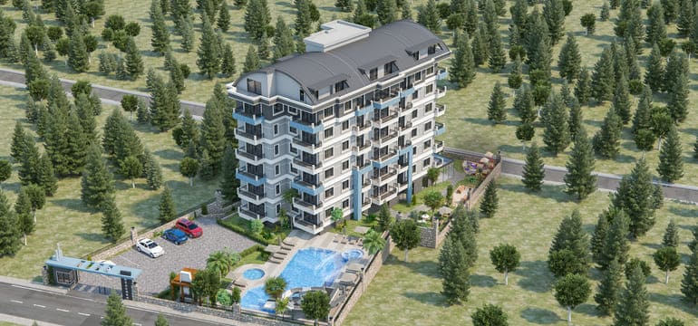 Apartment 1+1 in Demirtas, Turkey No. 31377
