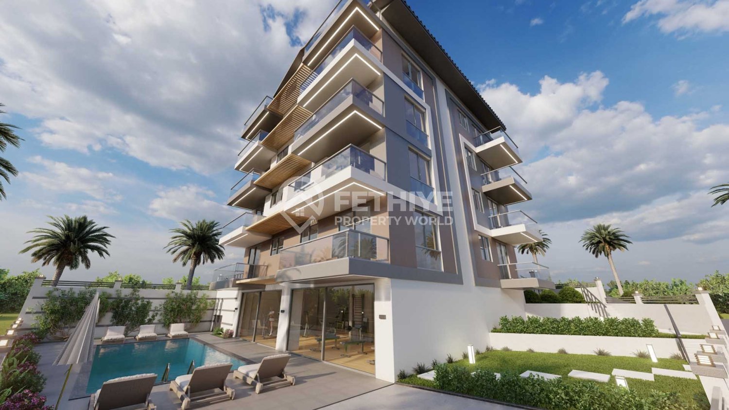 Apartment 2+1 in Fethiye, Turkey No. 22783