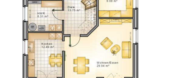 5-Zimmer Bungalow in Wesermarsch, Germany, Nr. 281458 4