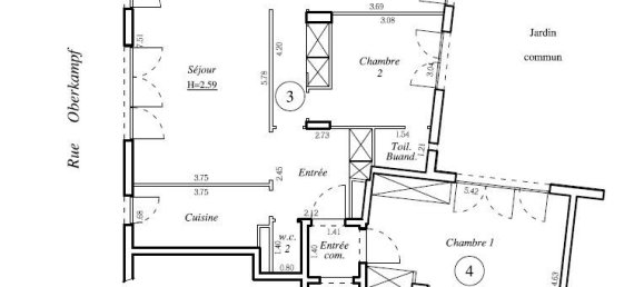Apartamento T3 em Paris, France N.º 172761 28