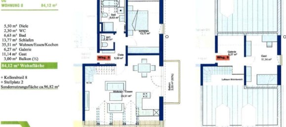 Dúplex de 3 habitaciónes en Regensburg, Germany No. 50954 30