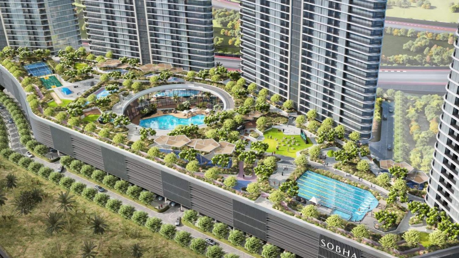 2 bedrooms Apartment in Sobha Solis Tower A, Motor City, UAE No. 63914