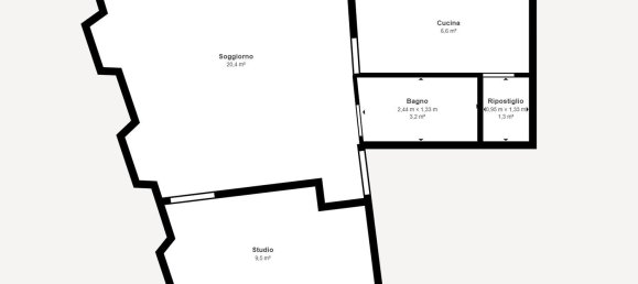 4 rooms Apartment in Florence, Italy No. 161888 31