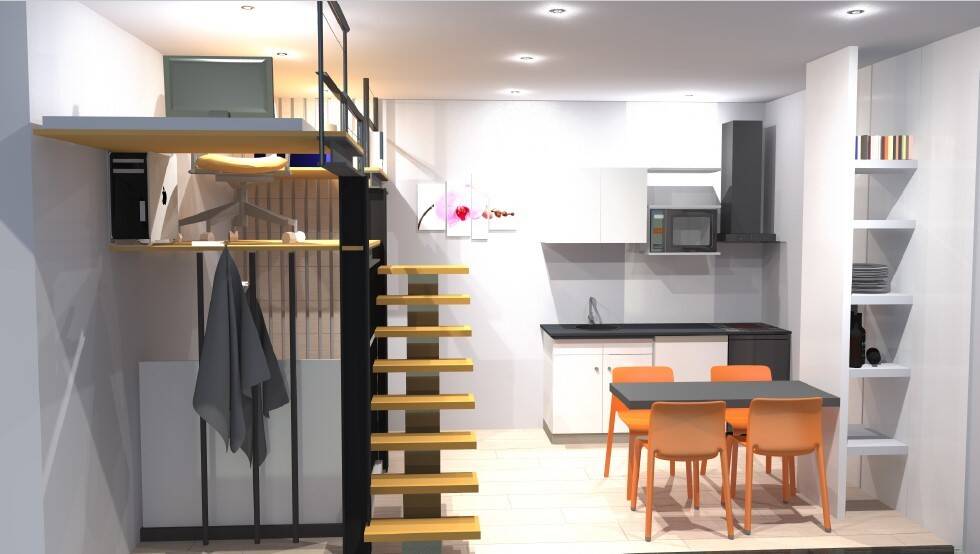 28m² Office in Paris, France No. 125922