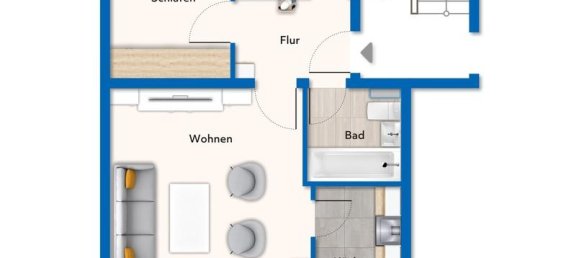 Apartamento de 3 habitaciónes en Stade, Germany No. 144603 3
