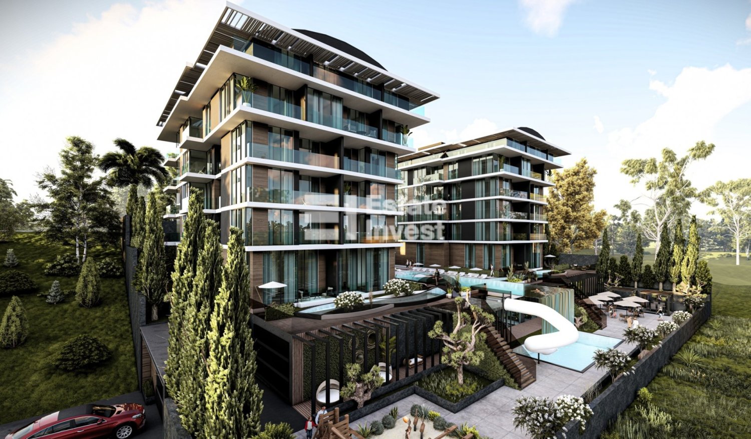 Квартира 2+1 в Аланья, Турция № 19831