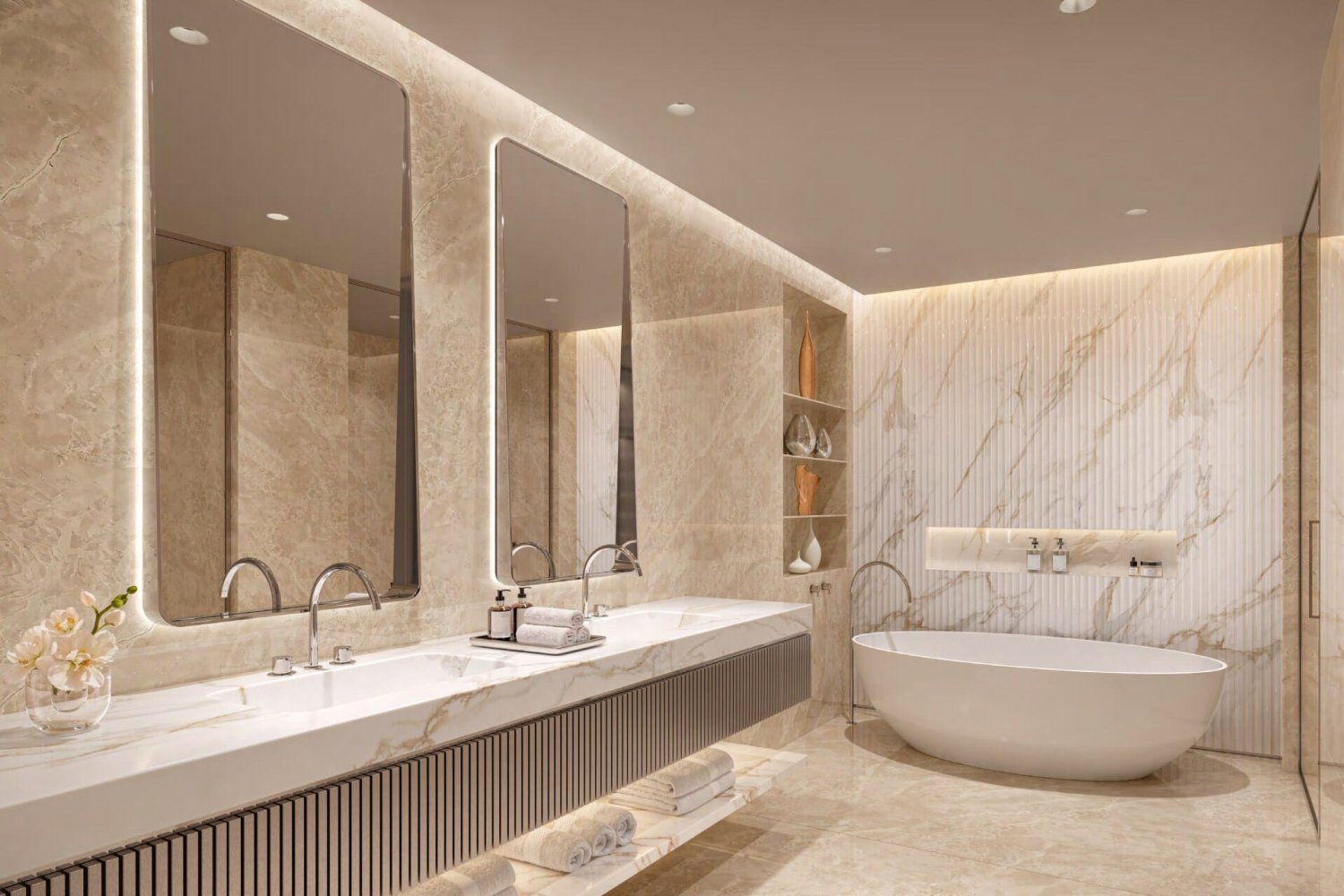 Квартира с 3 спальнями в Dubai Design District, ОАЭ № 122583